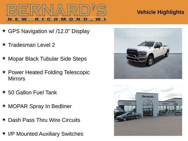2025 RAM Ram 2500 RAM 2500 TRADESMAN CREW CAB 4X4 8 BOX 2025 RAM Ram 2500 RAM 2500 TRADESMAN CREW CAB 4X4 8 BOX