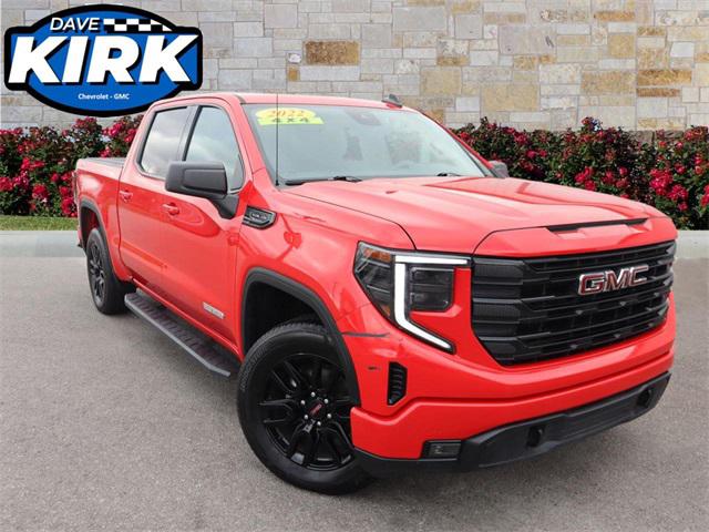 2022 GMC Sierra 1500 4WD Crew Cab Short Box Elevation with 3SB