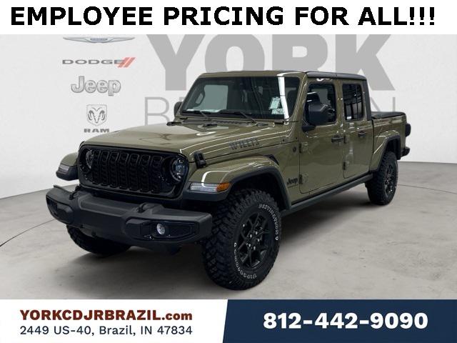 2025 Jeep Gladiator GLADIATOR WILLYS 4X4