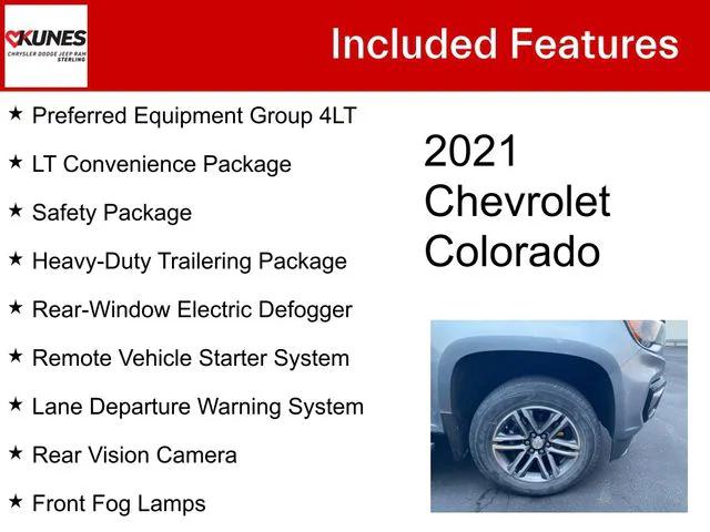 2021 Chevrolet Colorado 4WD Crew Cab Short Box LT