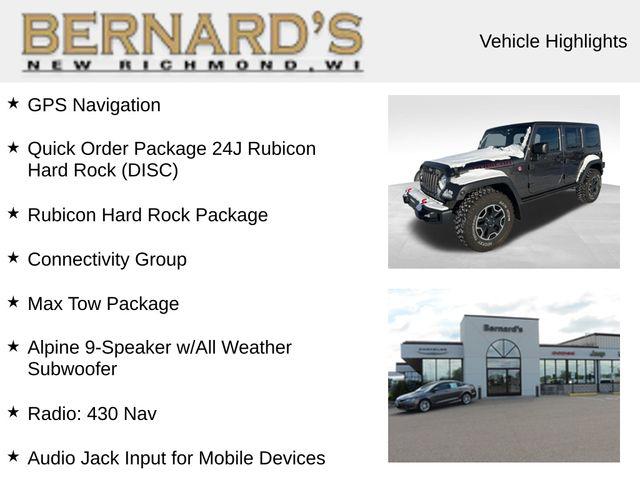 2017 Jeep Wrangler Unlimited Rubicon Hard Rock 4x4 2017 Jeep Wrangler Unlimited Rubicon Hard Rock 4x4