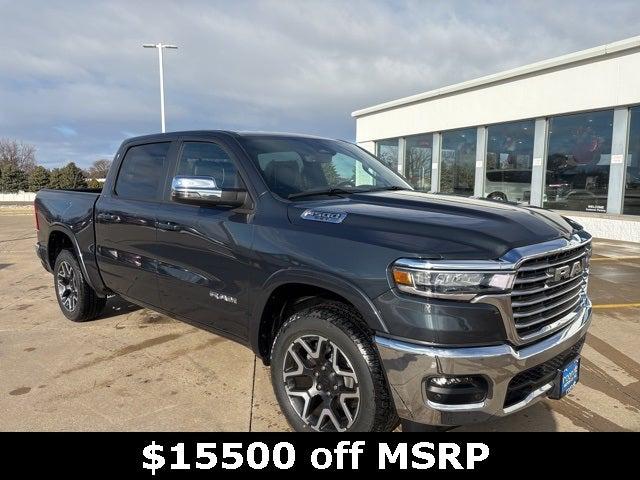 2025 RAM Ram 1500 RAM 1500 LARAMIE CREW CAB 4X4 57 BOX