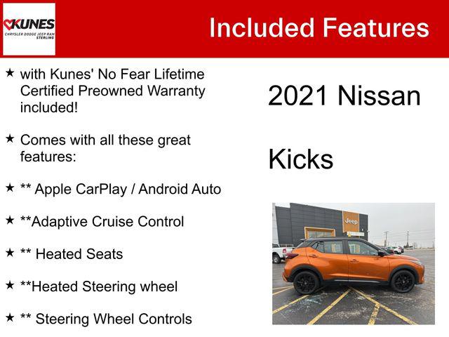 2021 Nissan Kicks SR Xtronic CVT