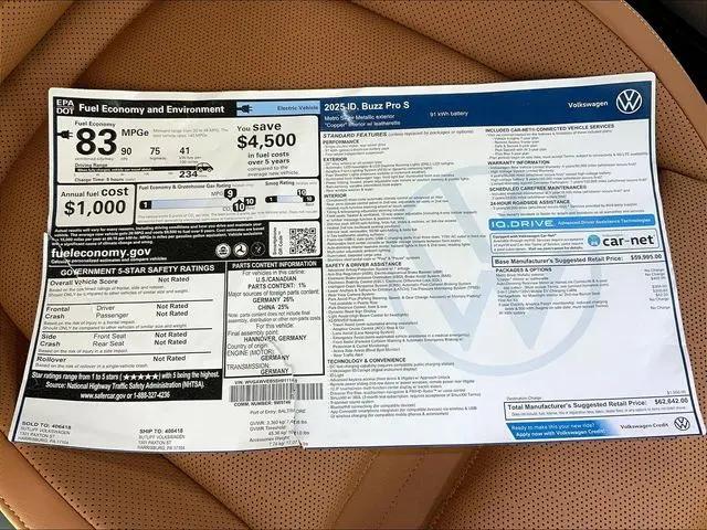 2025 Volkswagen ID. Buzz Pro S