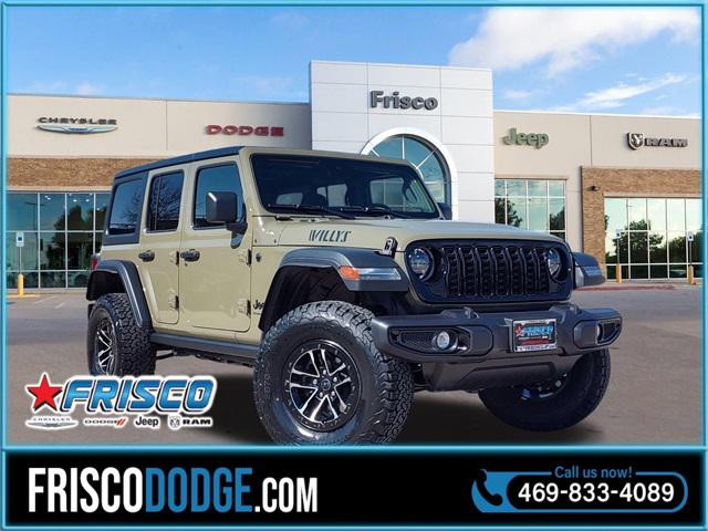 2025 Jeep Wrangler WRANGLER 4-DOOR WILLYS