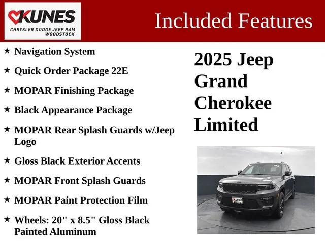 2025 Jeep Grand Cherokee GRAND CHEROKEE LIMITED 4X4