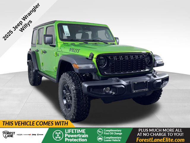 2025 Jeep Wrangler WRANGLER 4-DOOR WILLYS