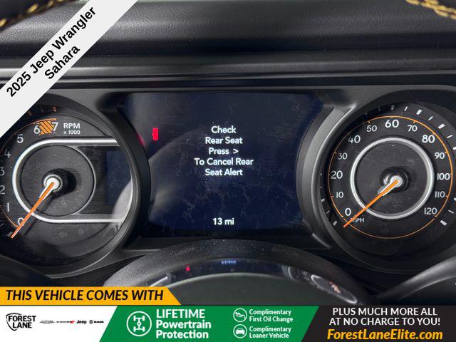 2025 Jeep Wrangler WRANGLER 4-DOOR SAHARA