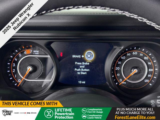 2025 Jeep Wrangler WRANGLER 4-DOOR RUBICON X