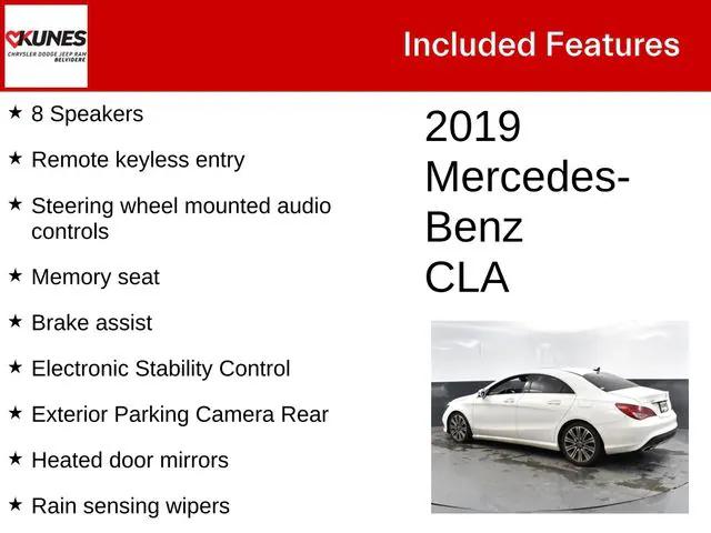 2019 Mercedes-Benz CLA 250 CLA 250