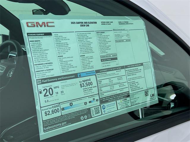 2025 GMC Canyon 2WD Elevation