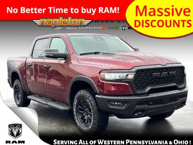 2025 RAM Ram 1500 RAM 1500 REBEL CREW CAB 4X4 57 BOX