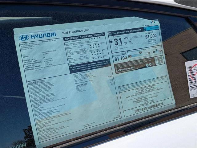 2025 Hyundai Elantra N Line