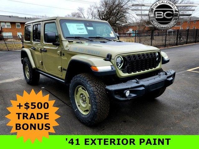 2025 Jeep Wrangler 4xe WRANGLER 4-DOOR WILLYS 41 4xe