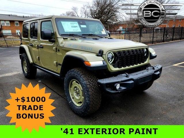 2025 Jeep Wrangler 4xe WRANGLER 4-DOOR WILLYS 41 4xe