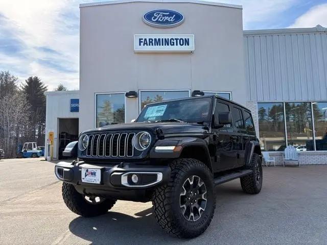 2025 Jeep Wrangler 4-Door Sahara 4x4 for sale in Farmington, ME