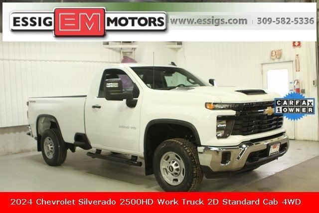2024 Chevrolet Silverado 2500HD 4WD Regular Cab Long Bed Work Truck