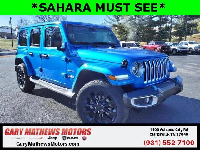 2023 Jeep Wrangler 4xe Sahara 4x4