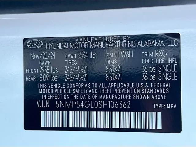 2025 Hyundai Santa Fe Calligraphy
