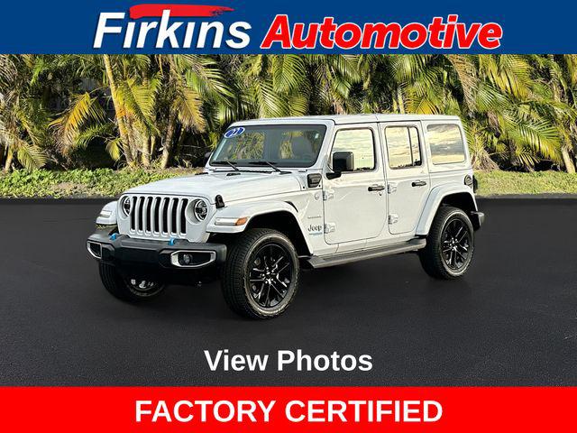 2022 Jeep Wrangler 4xe Unlimited Sahara 4x4