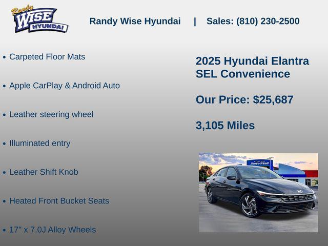 2025 Hyundai Elantra SEL Convenience