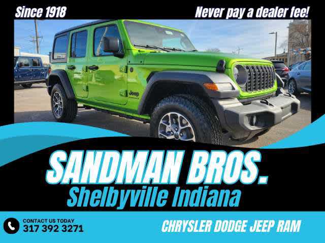 2025 Jeep Wrangler WRANGLER 4-DOOR SPORT S 2025 Jeep Wrangler WRANGLER 4-DOOR SPORT S