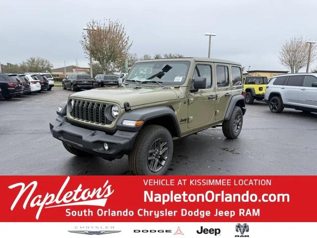 2025 Jeep Wrangler WRANGLER 4-DOOR SPORT S