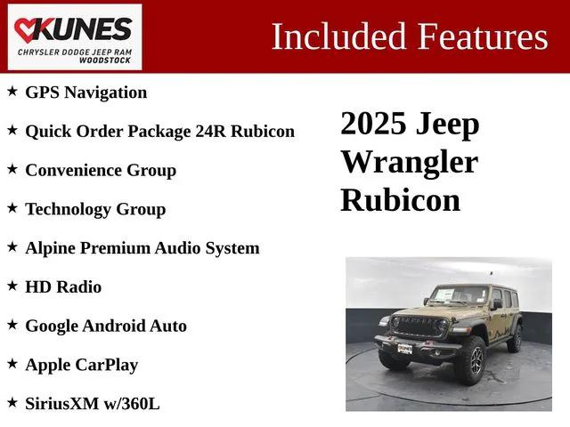 2025 Jeep Wrangler WRANGLER 4-DOOR RUBICON