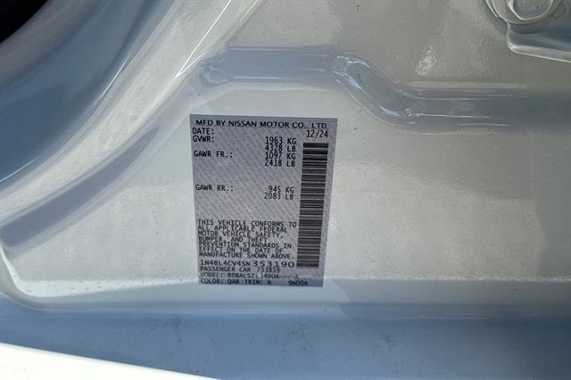 2025 Nissan Altima SR FWD