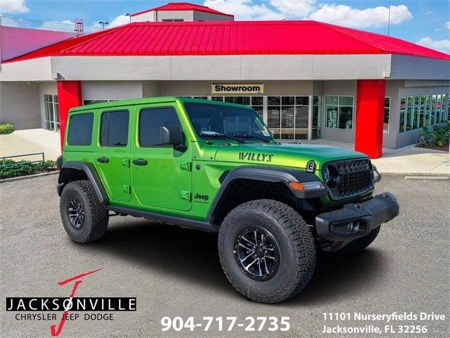 2025 Jeep Wrangler WRANGLER 4-DOOR WILLYS