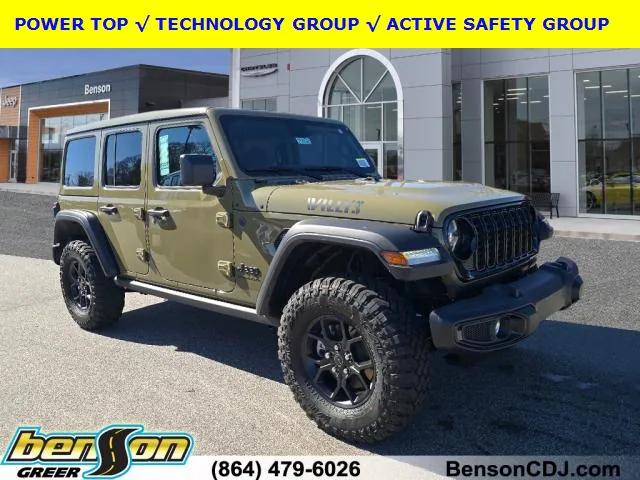 2025 Jeep Wrangler WRANGLER 4-DOOR WILLYS