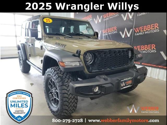 2025 Jeep Wrangler WRANGLER 4-DOOR WILLYS