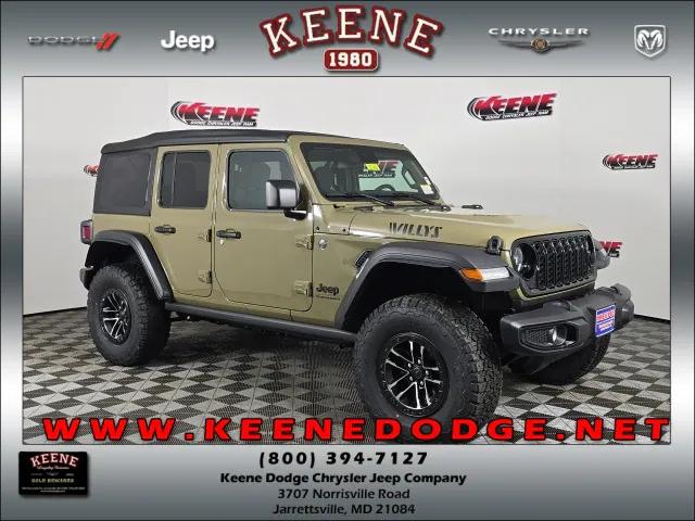 2025 Jeep Wrangler WRANGLER 4-DOOR WILLYS