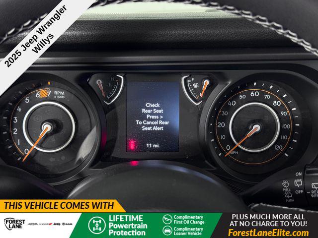 2025 Jeep Wrangler WRANGLER 4-DOOR WILLYS