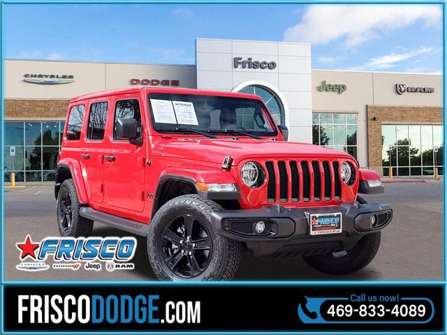 2023 Jeep Wrangler 4-Door Sahara Altitude 4x4