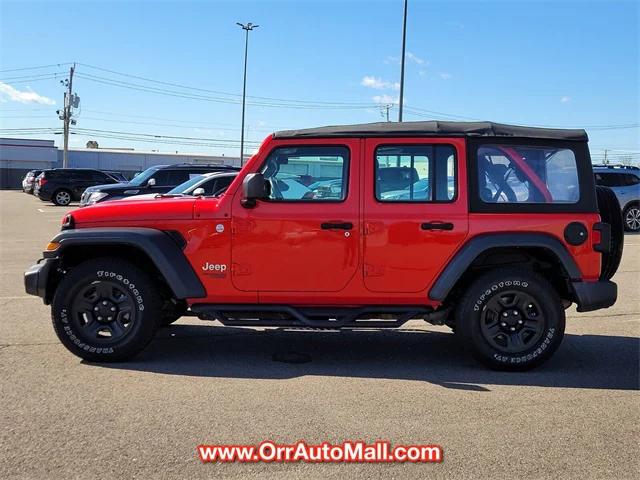 2018 Jeep Wrangler Unlimited Sport 4x4