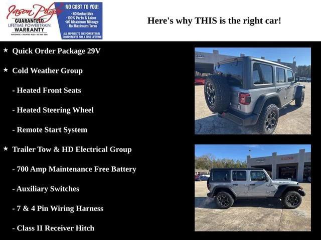 2021 Jeep Wrangler 4xe Unlimited Rubicon 4x4