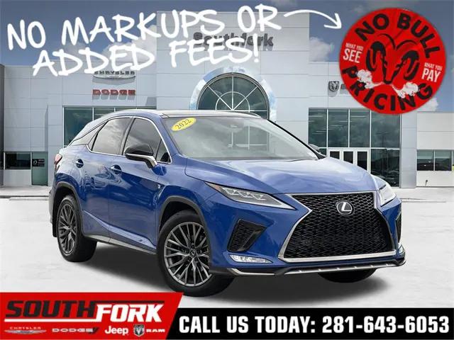 2022 Lexus RX 350 F SPORT Handling