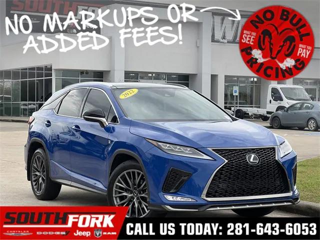 2022 Lexus RX 350 F SPORT Handling