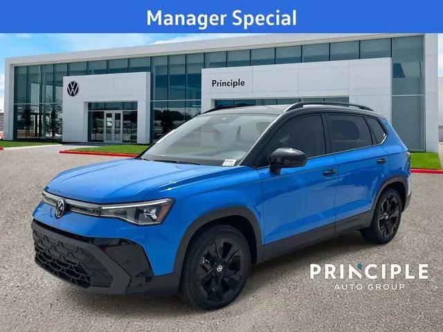 2025 Volkswagen Taos 1.5T SE Black for sale in Grapevine, TX