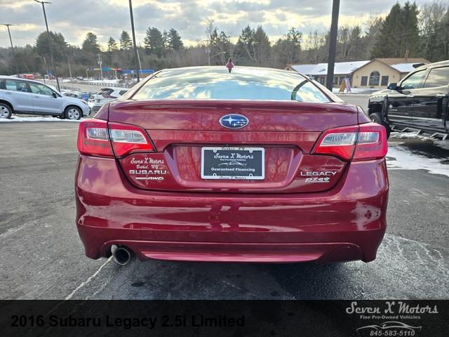 2016 Subaru Legacy 2.5i Limited