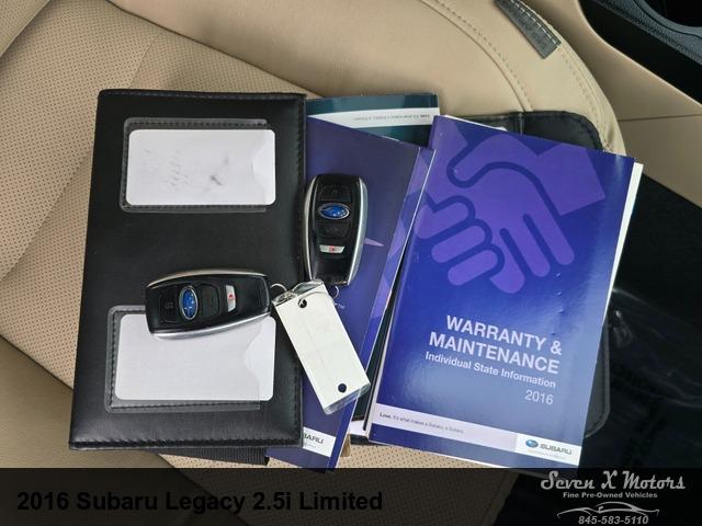 2016 Subaru Legacy 2.5i Limited