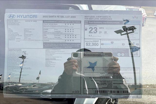 New 2025 Hyundai Santa Fe For Sale in Olive Branch, MS