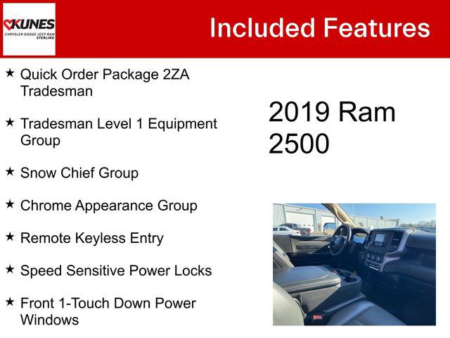 2019 RAM 2500 Tradesman Regular Cab 4x4 8 Box