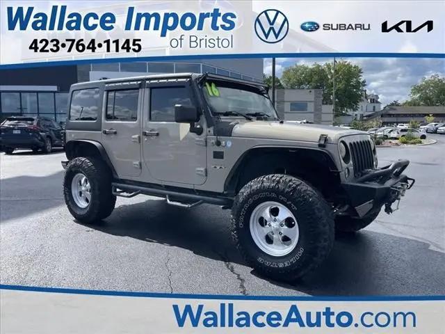 2016 Jeep Wrangler Unlimited Sahara for sale in Bristol, TN
