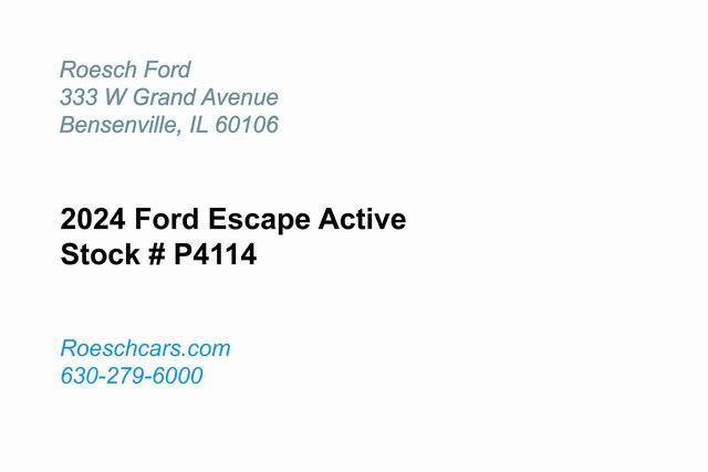 2024 Ford Escape Active