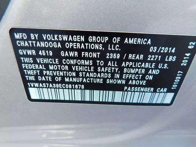2014 Volkswagen Passat 1.8T S