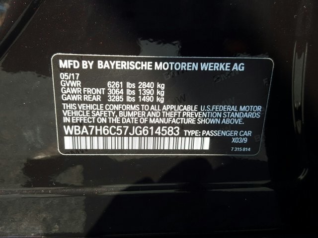 2018 BMW 7 Series M760i xDrive