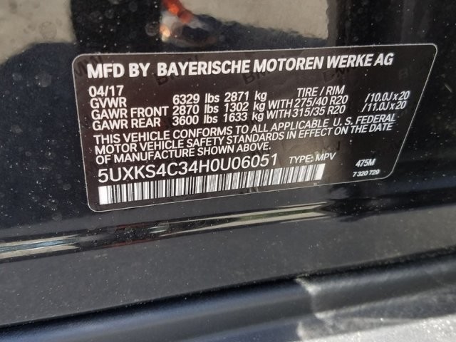 2017 BMW X5 xDrive35d