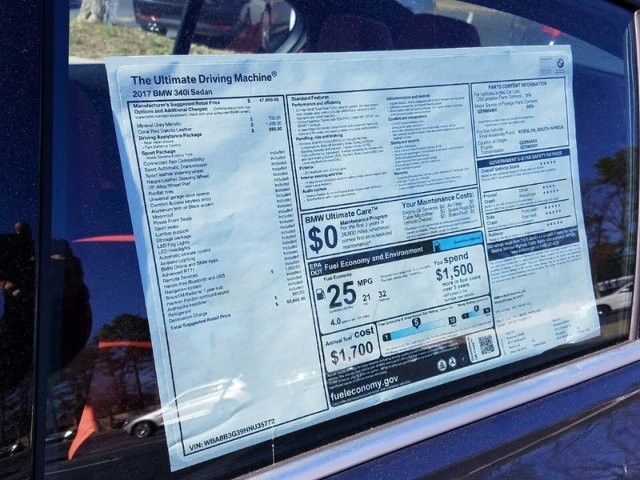 2017 BMW 3 Series 340i